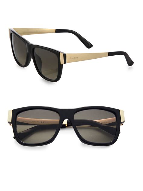 gucci men's square frame sunglasses|sunglasses Gucci men original.